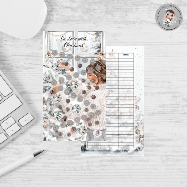 Einheftchallenge / Sparweg / In Love with Christmas / Matt foliert