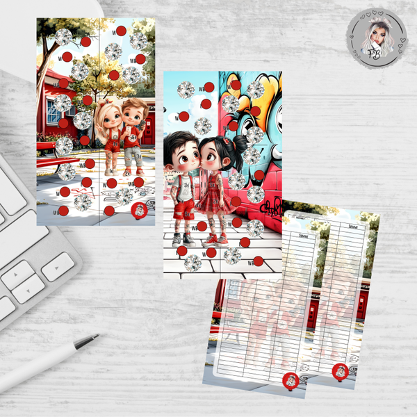 Schule - Mini Jahreschallenge / glänzend foliert