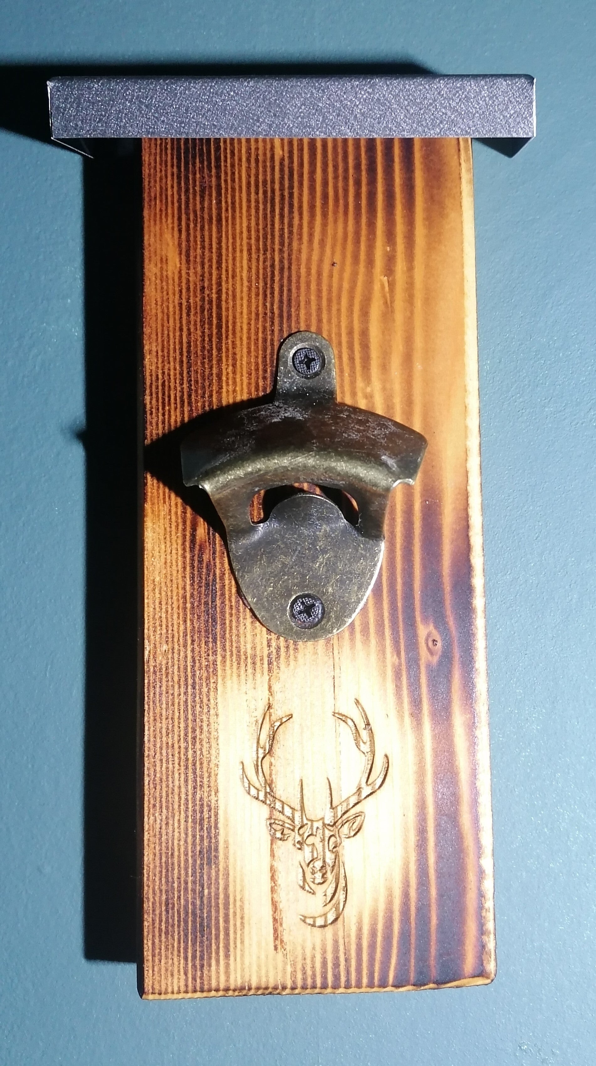 Flaschenöffner "Big Hirsch + Big Beer"