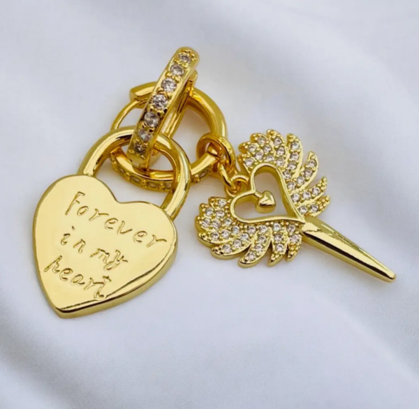 FOREVER in my heart creolen💗