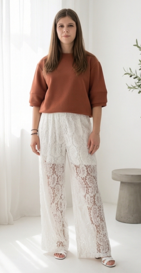 PURE Elegance kanten broek