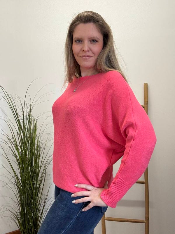 BUTTERFLY lentepull fuchsia cashmere