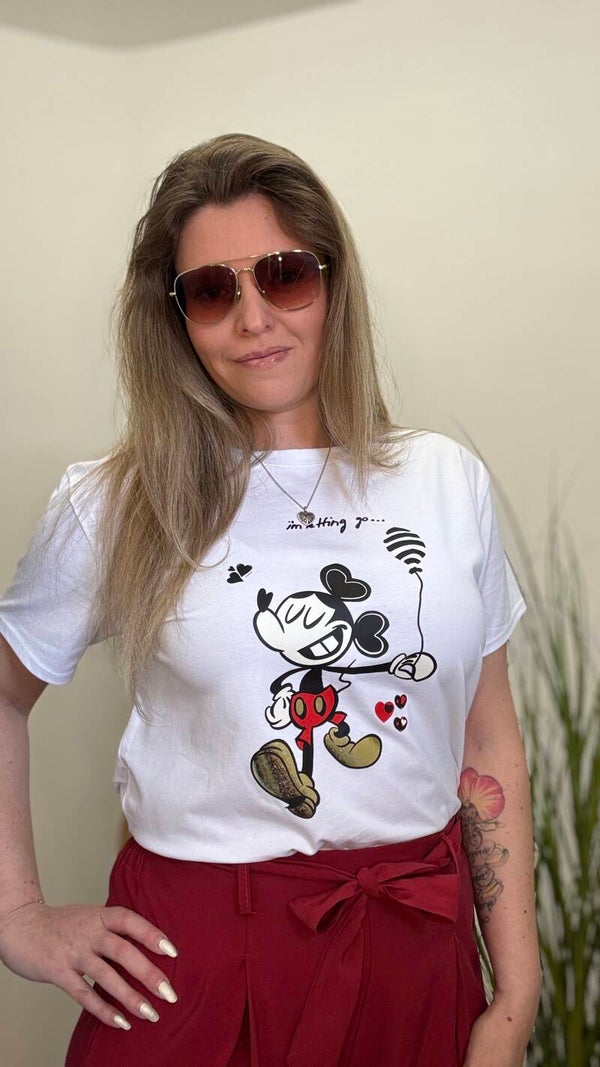 MICKEY happy T-shirt