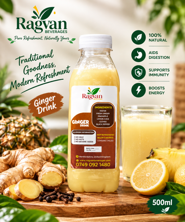 Ginger shots 100mls