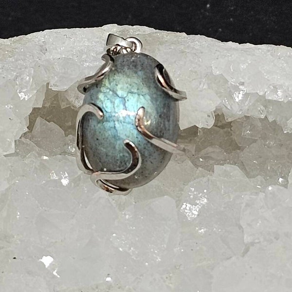 Pendentif Labradorite ovale