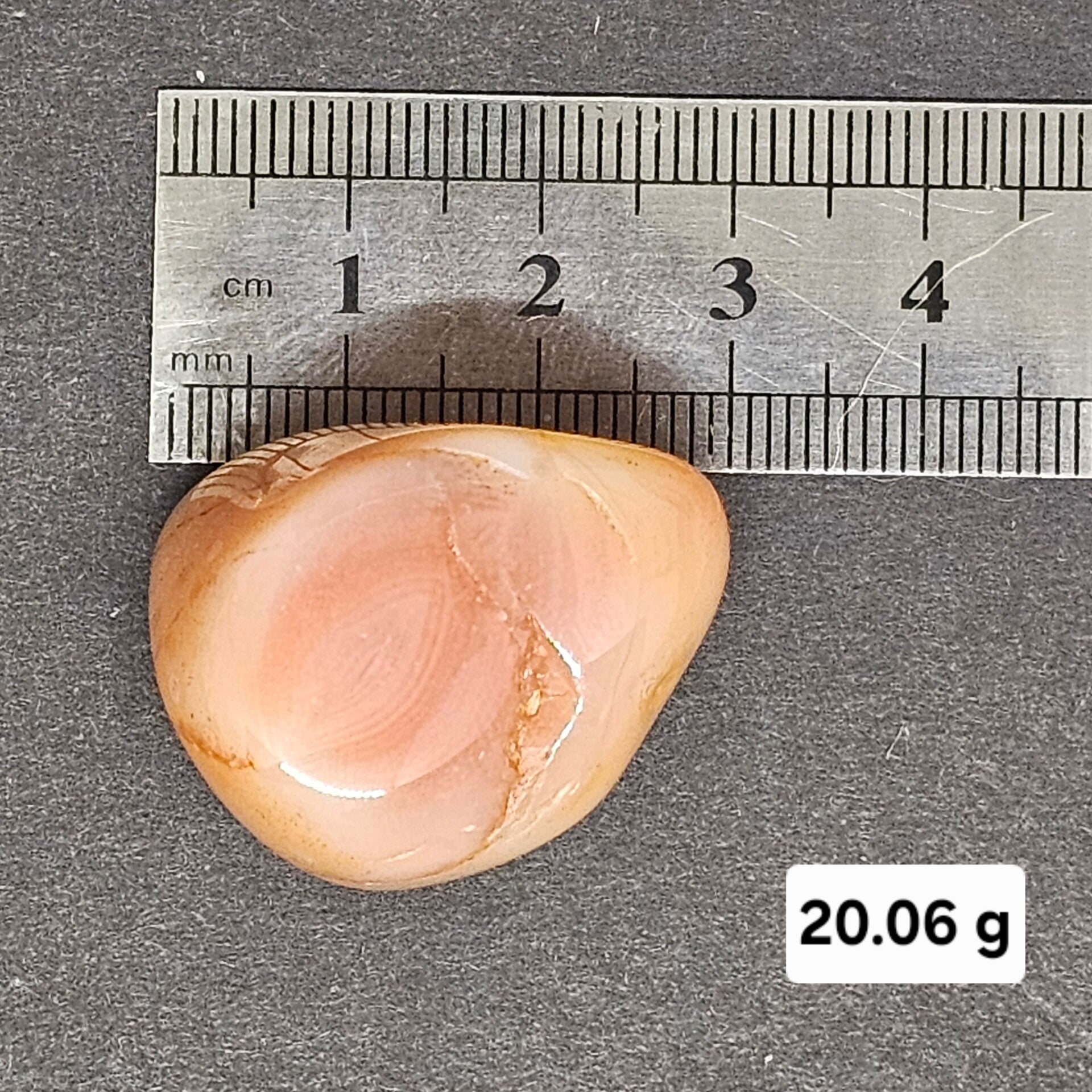 Agate Abricot du Botswana