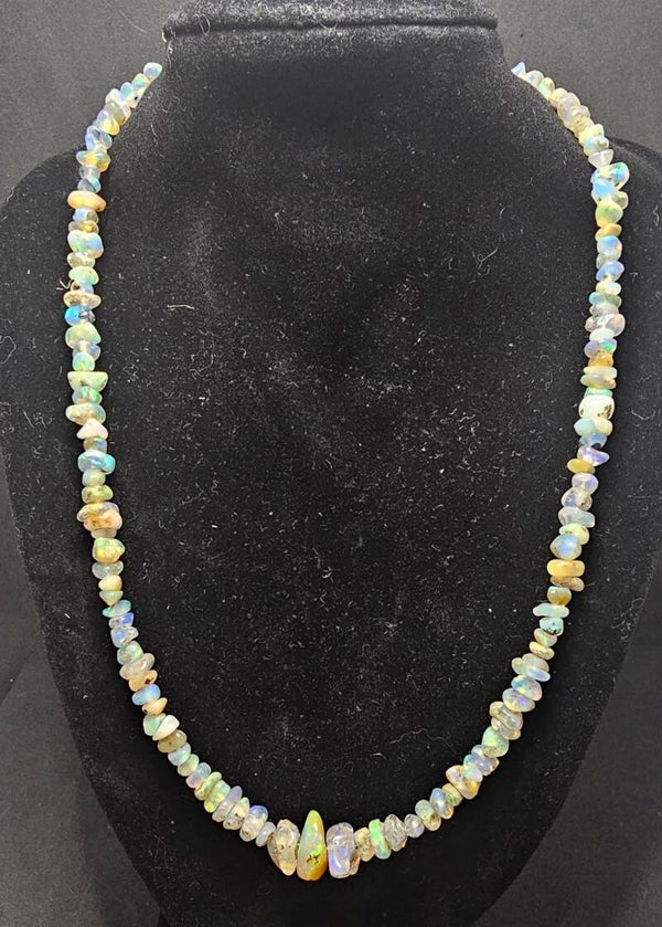 Collier d'Opale et Argent 925