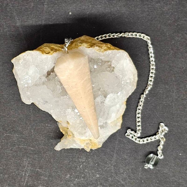 pendule de radiesthésie Feldspath Alcalin Rose