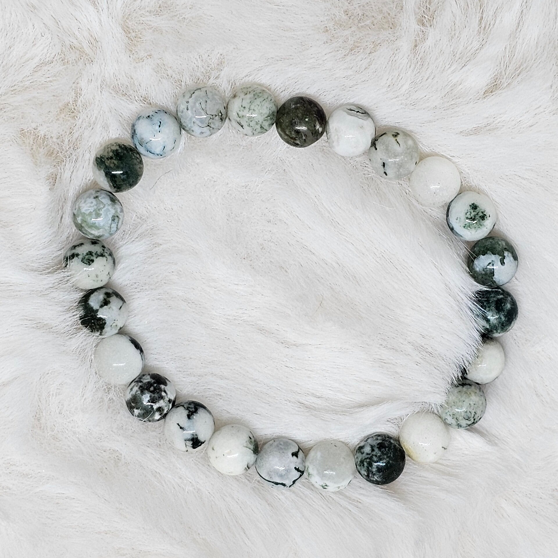 Bracelet Agate arborée