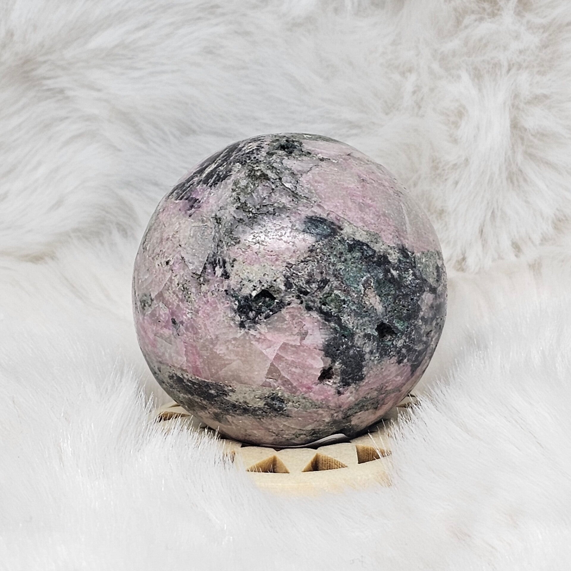 Calcite cobalt Sphère