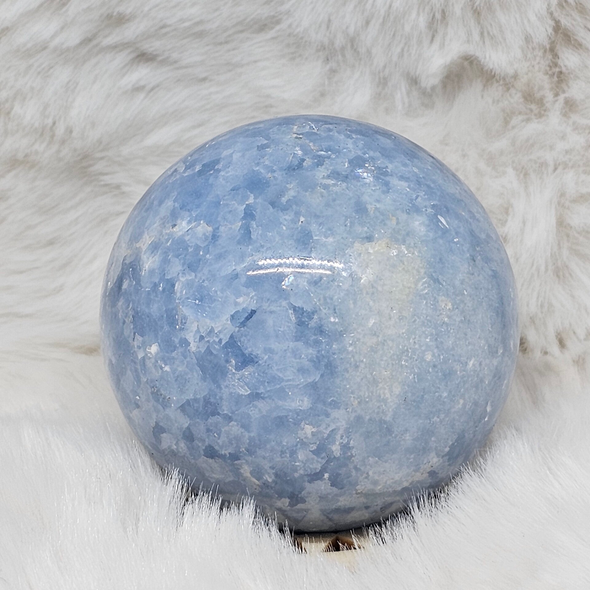 Calcite Bleu Sphère