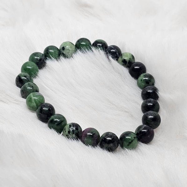 Bracelet Rubis Zoïsite