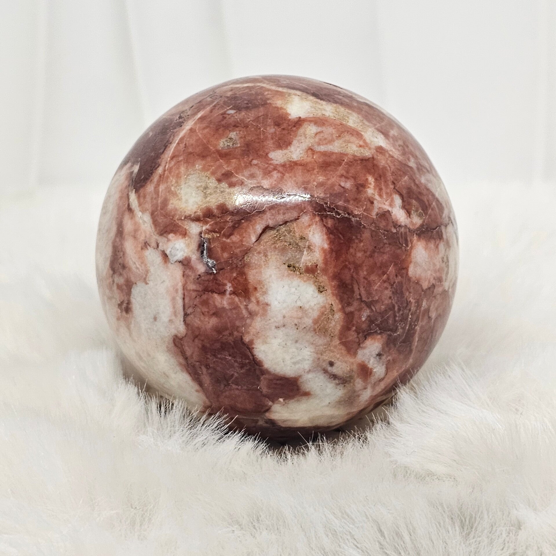 Sphère Jaspe Brèche n°1
