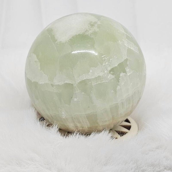 Sphère Calcite verte n°1