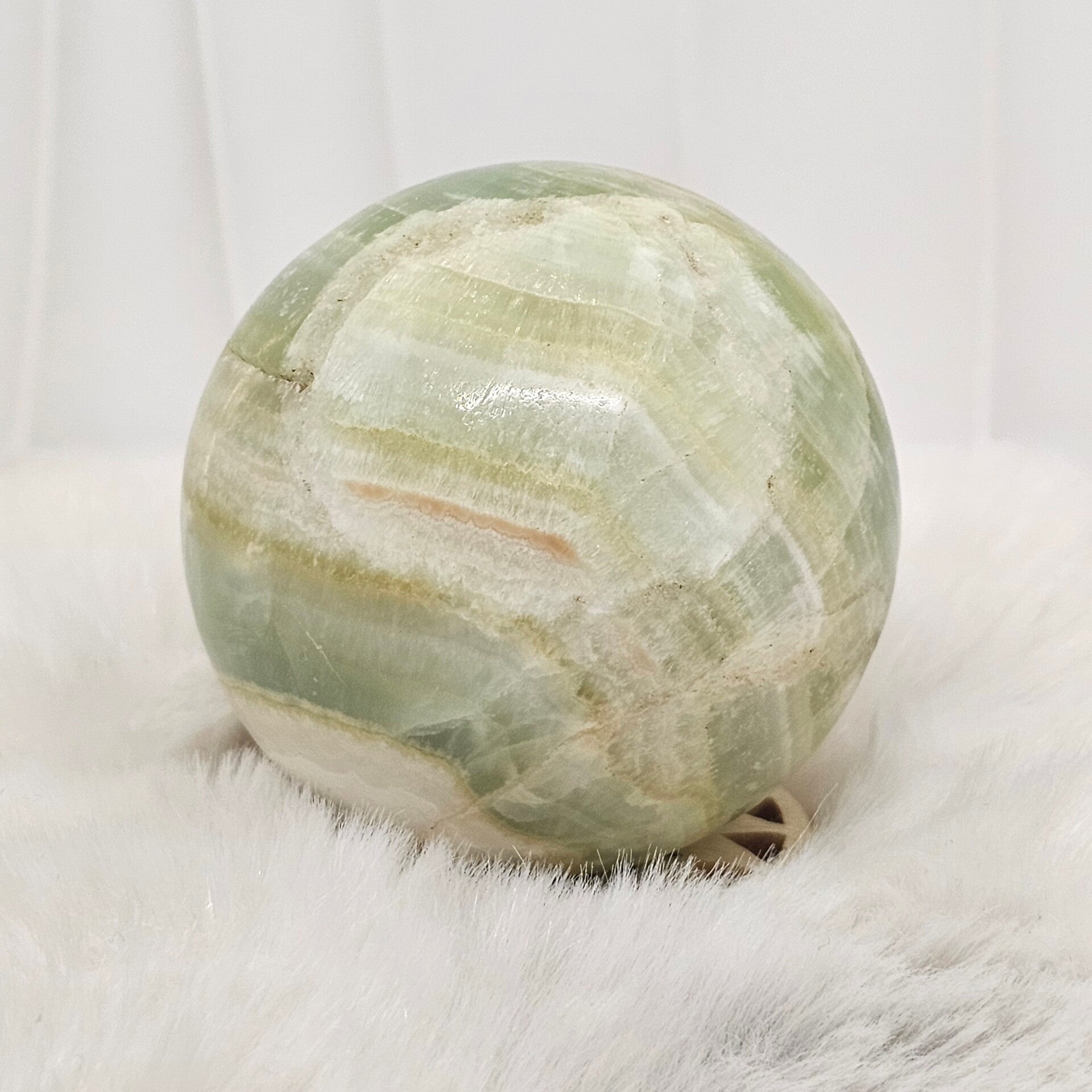 Sphère Calcite verte n°3