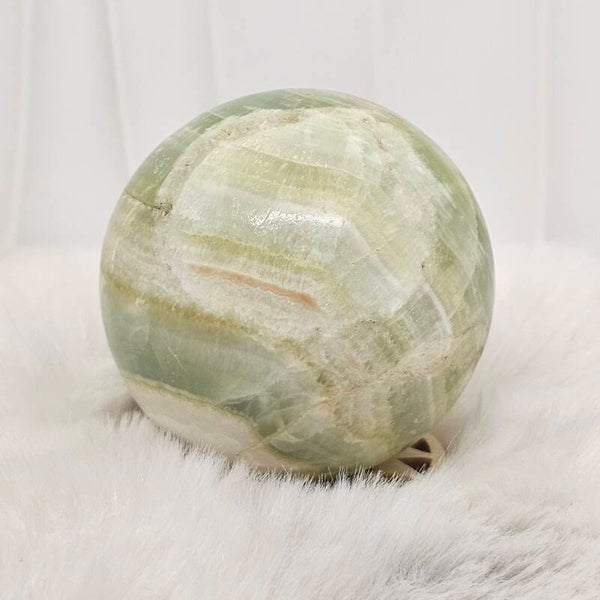 Sphère Calcite verte n°3