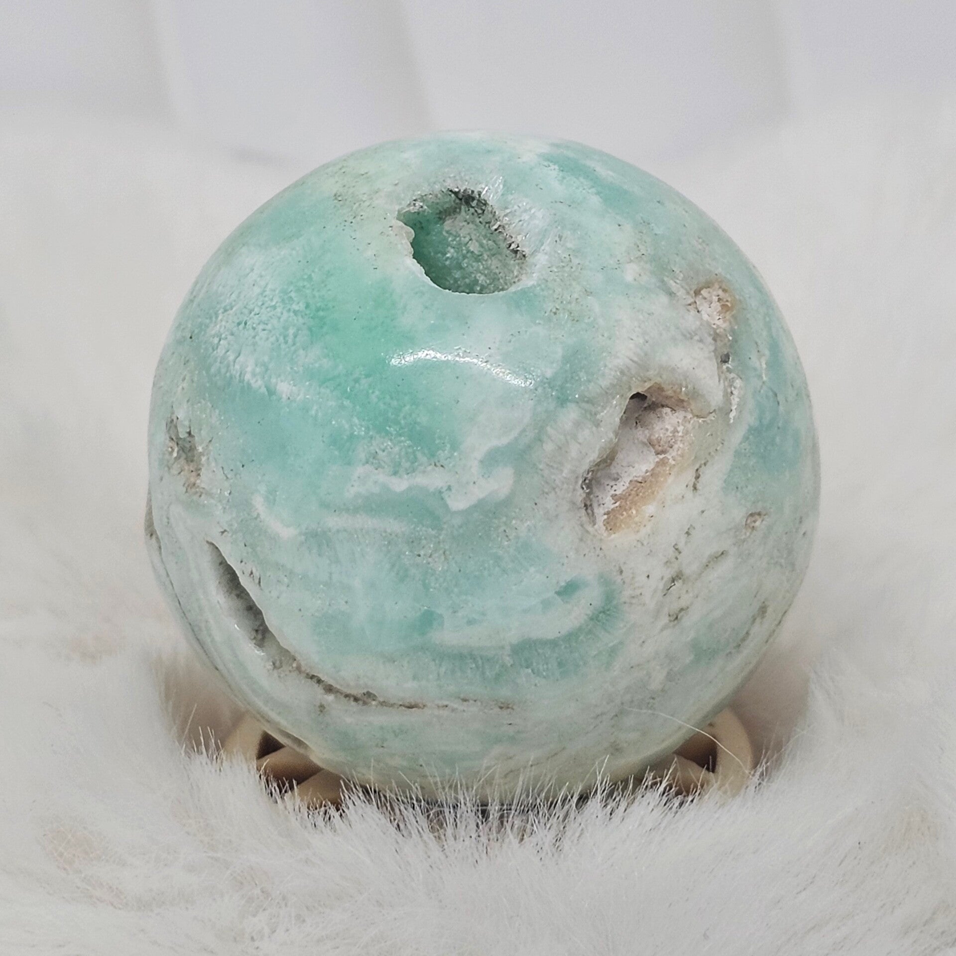 Sphère Calcite Caraïbe n°1