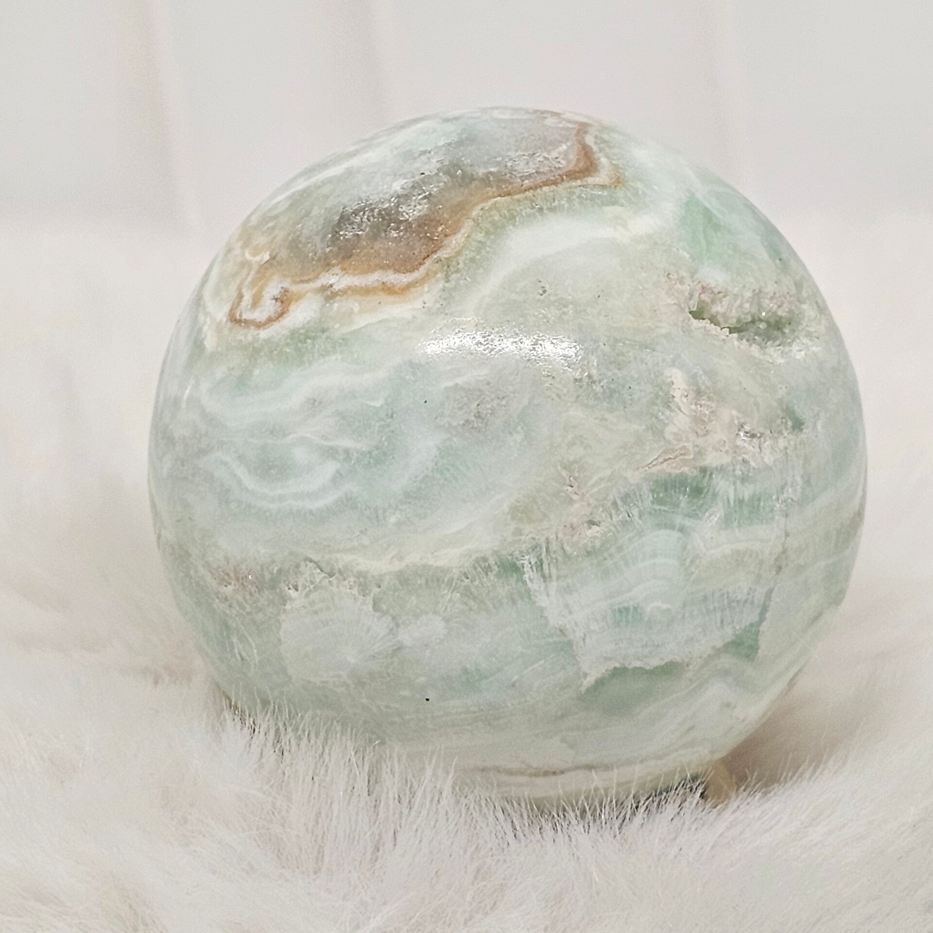 Sphère Calcite Caraïbe n°2