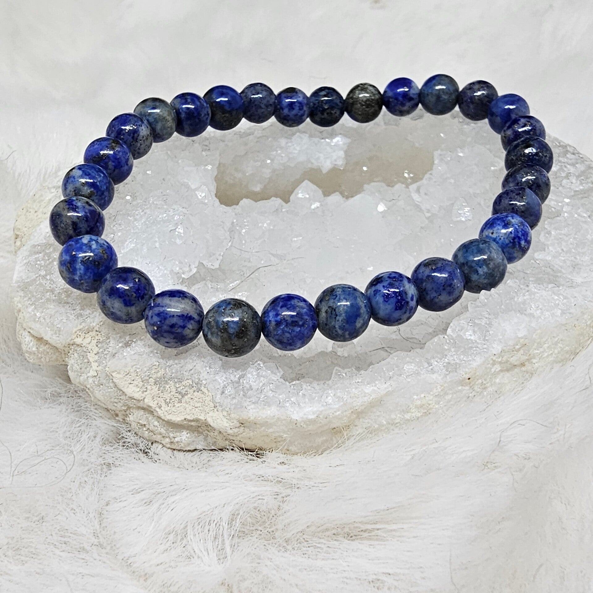 Bracelet Lapis Lazuli 6mm