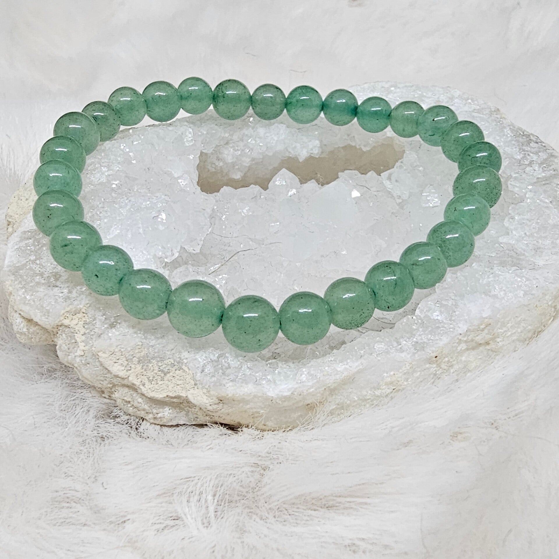 Bracelet Aventurine Verte 6mm