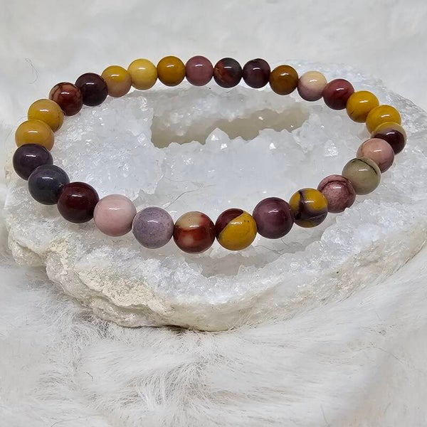 Bracelet Mookaïte 6mm