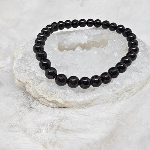 Bracelet Grenat 6mm