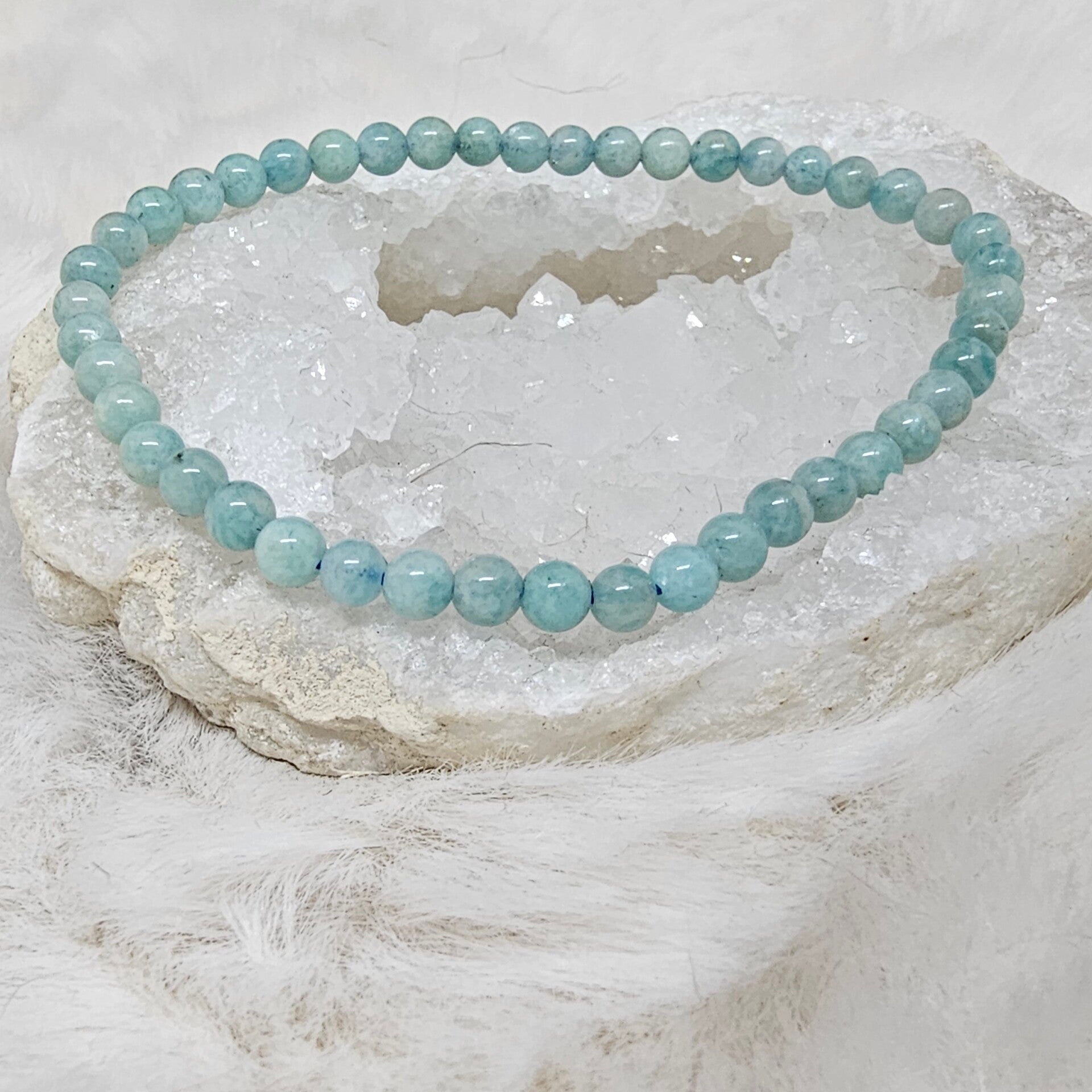 Bracelet Amazonite 4mm