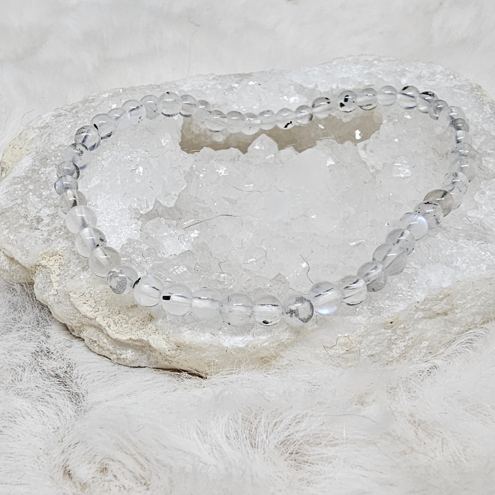 Bracelet Pierre de Lune 4mm