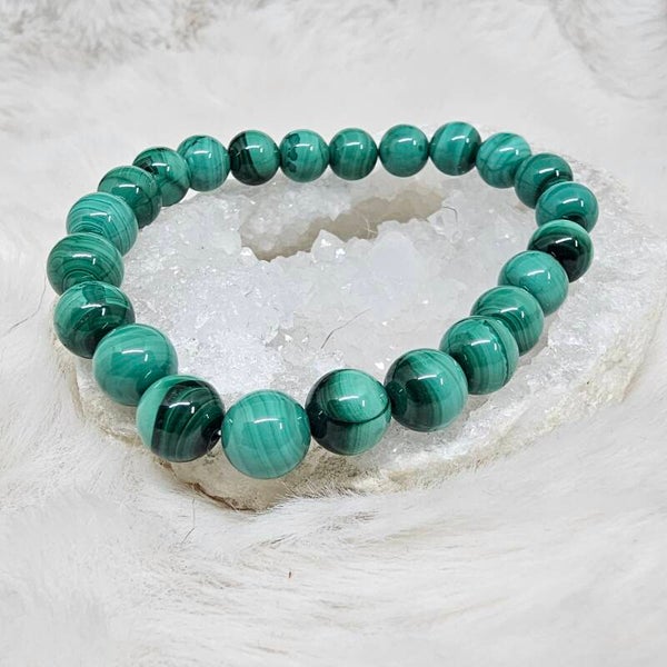 Bracelet Malachite 8mm