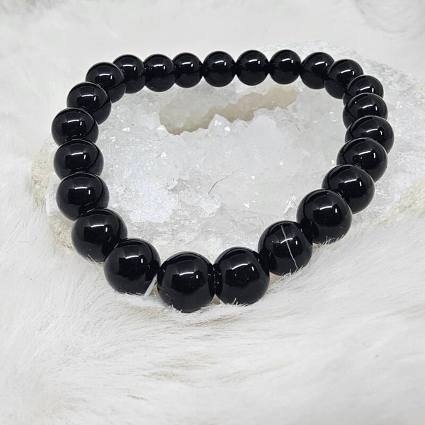 Bracelet Obsidienne 8mm