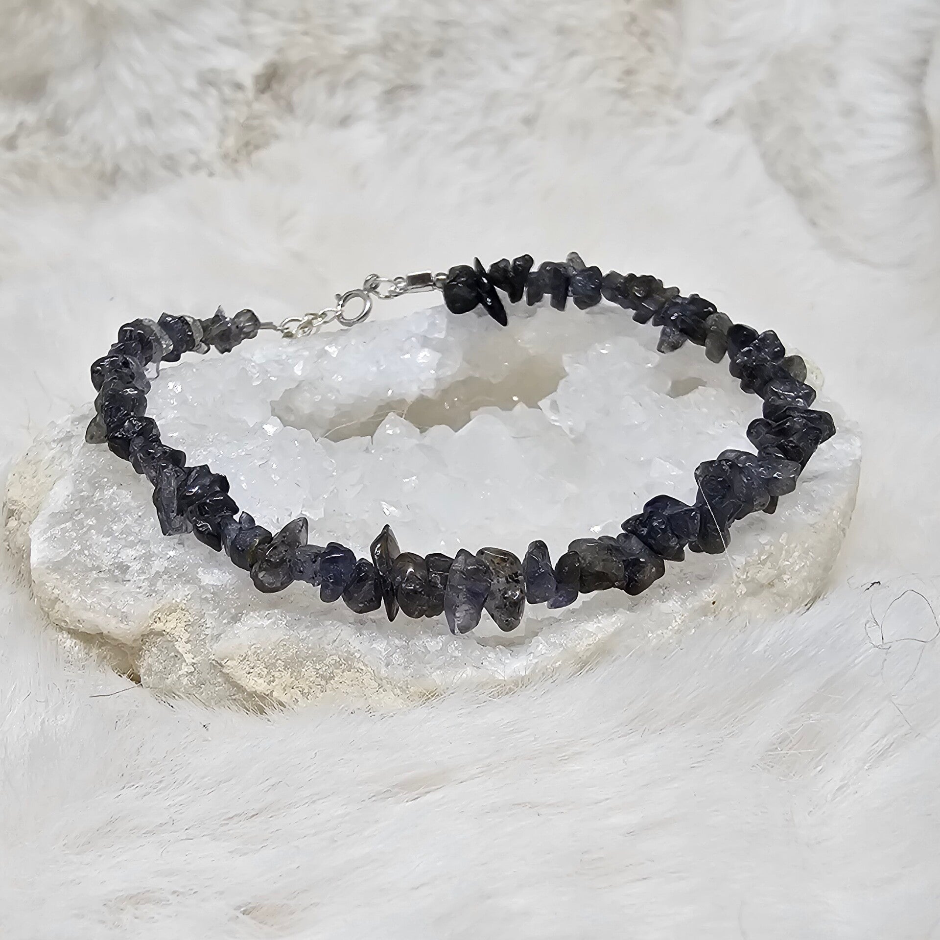 Bracelet Iolite argent 925