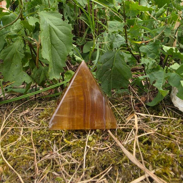 Pyramide Fluorite Miel