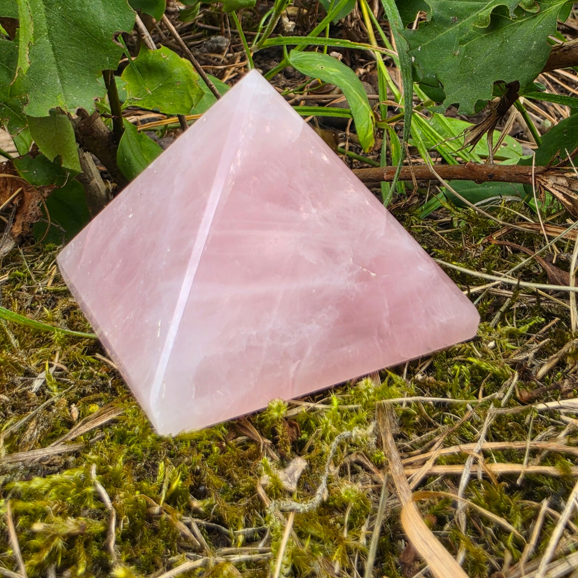 Pyramide Quartz Rose