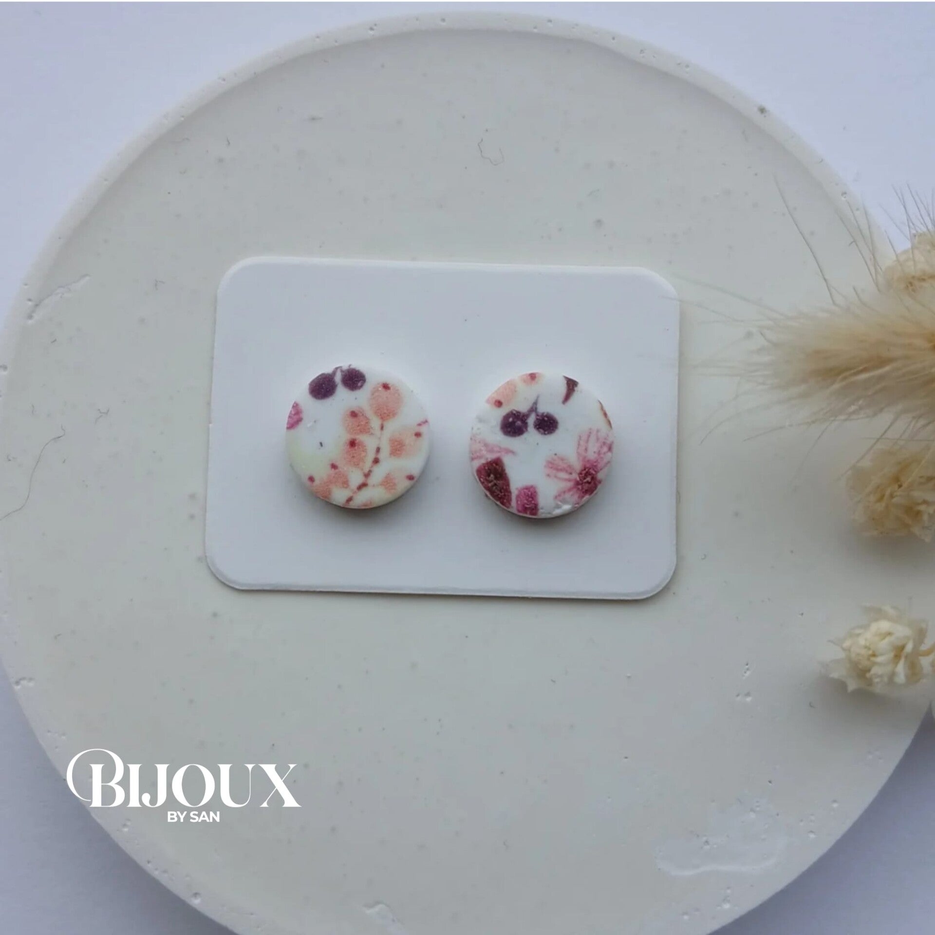 Oorbel Quinty (Studs) Bloem