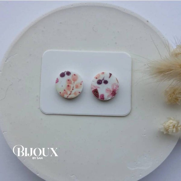 Oorbel Quinty (Studs) Bloem