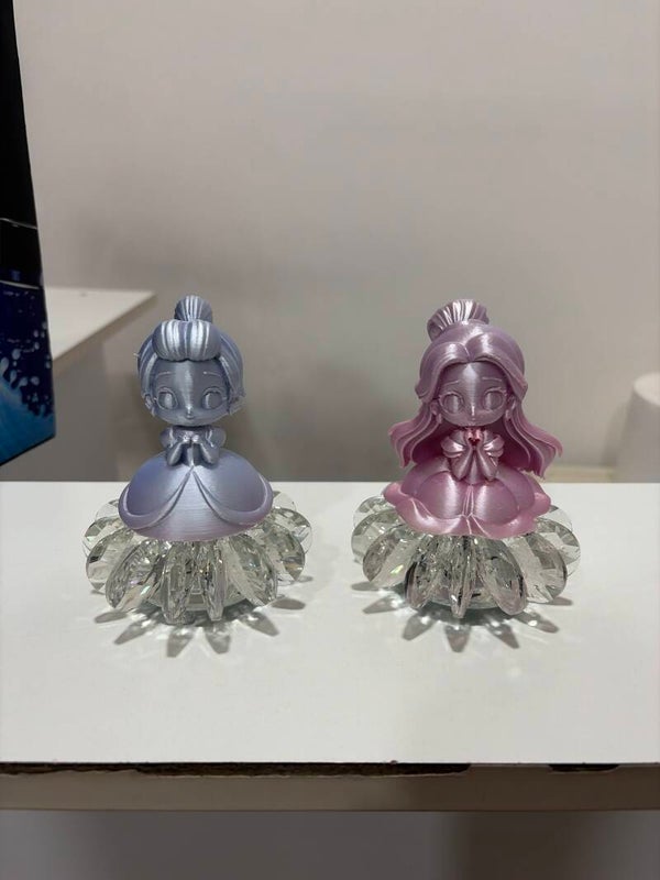 Lampade principessa 3D