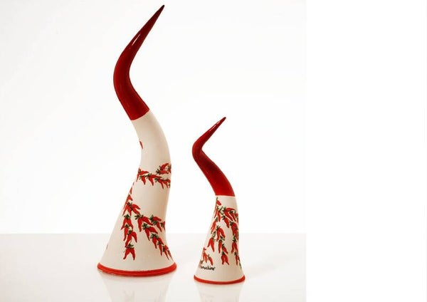 Corno dipinto   peperoncino