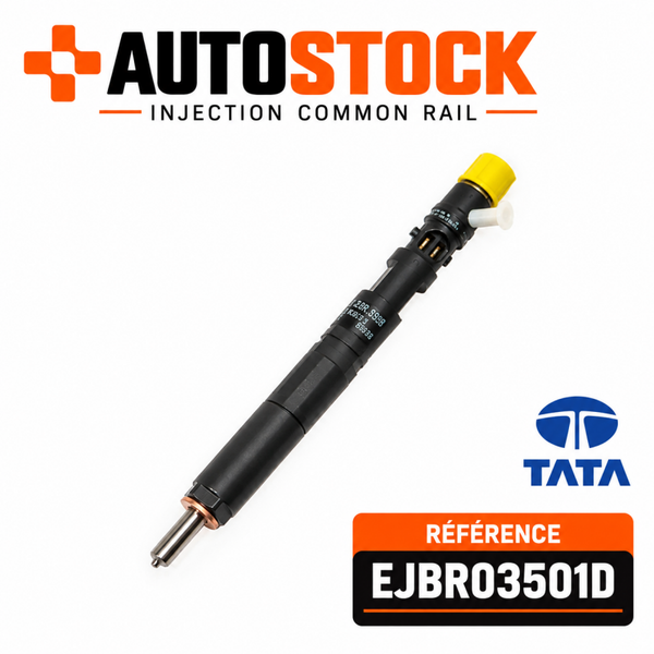 Injecteur Delphi EJBR03501D R03501D – TATA Safari Xenon 3.0 Diesel – Reconditionné