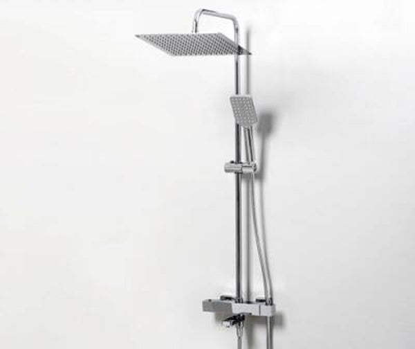 Shower set with thermostatic mixer Thermo