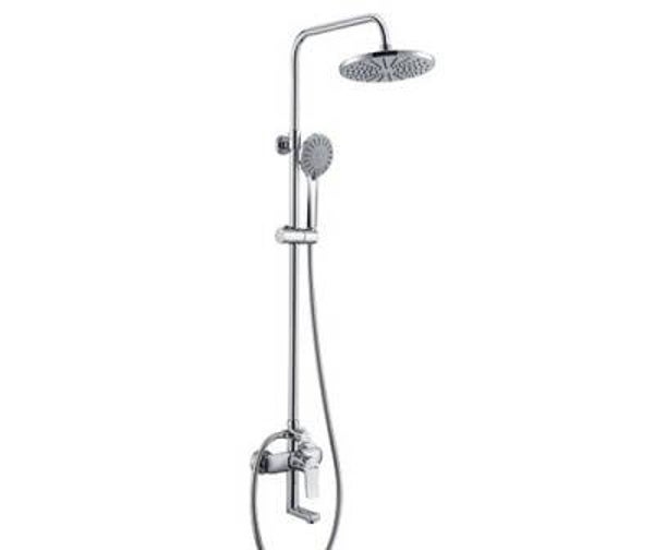 Shower set with rain shower head