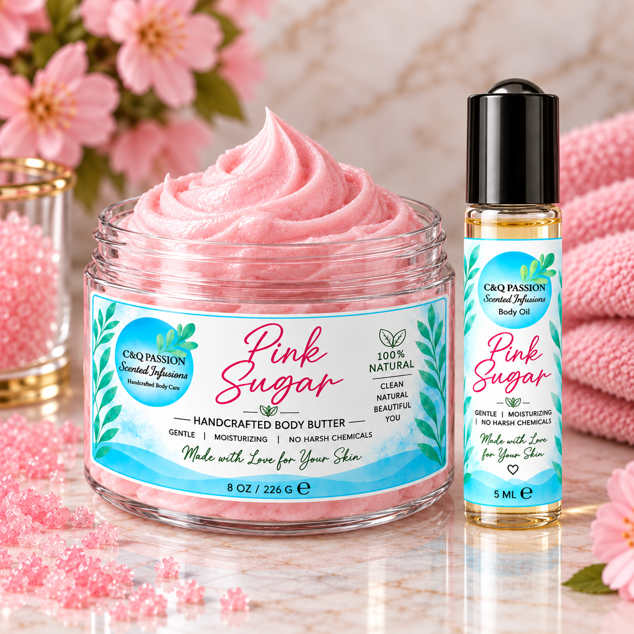 Women Glow Duo | Body Butter + Body Oil