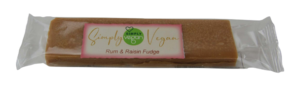 Vegan Rum & Raisin Fudge