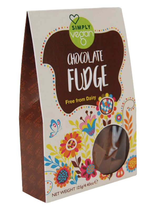 Vegan Chocolate Fudge, 125g gift box