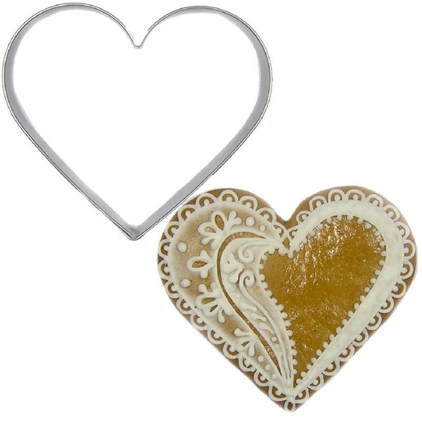 Uitsteker Hart RVS 7cm