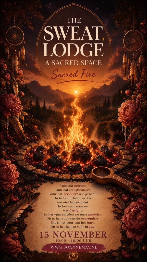 Zweethut | Sacred Fire | 15 November 2026 | 10 - 18 uur | Watergieter Jos van der Linden