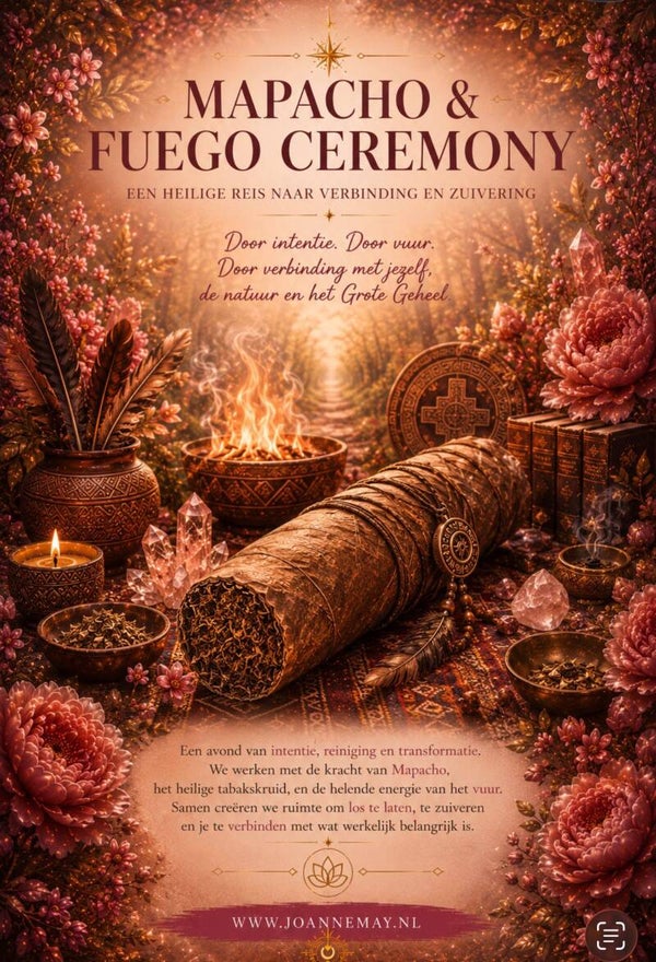 Mapacho & Fuego Ceremony | 3 Oktober 2026 | 19.30 - 22.00 uur