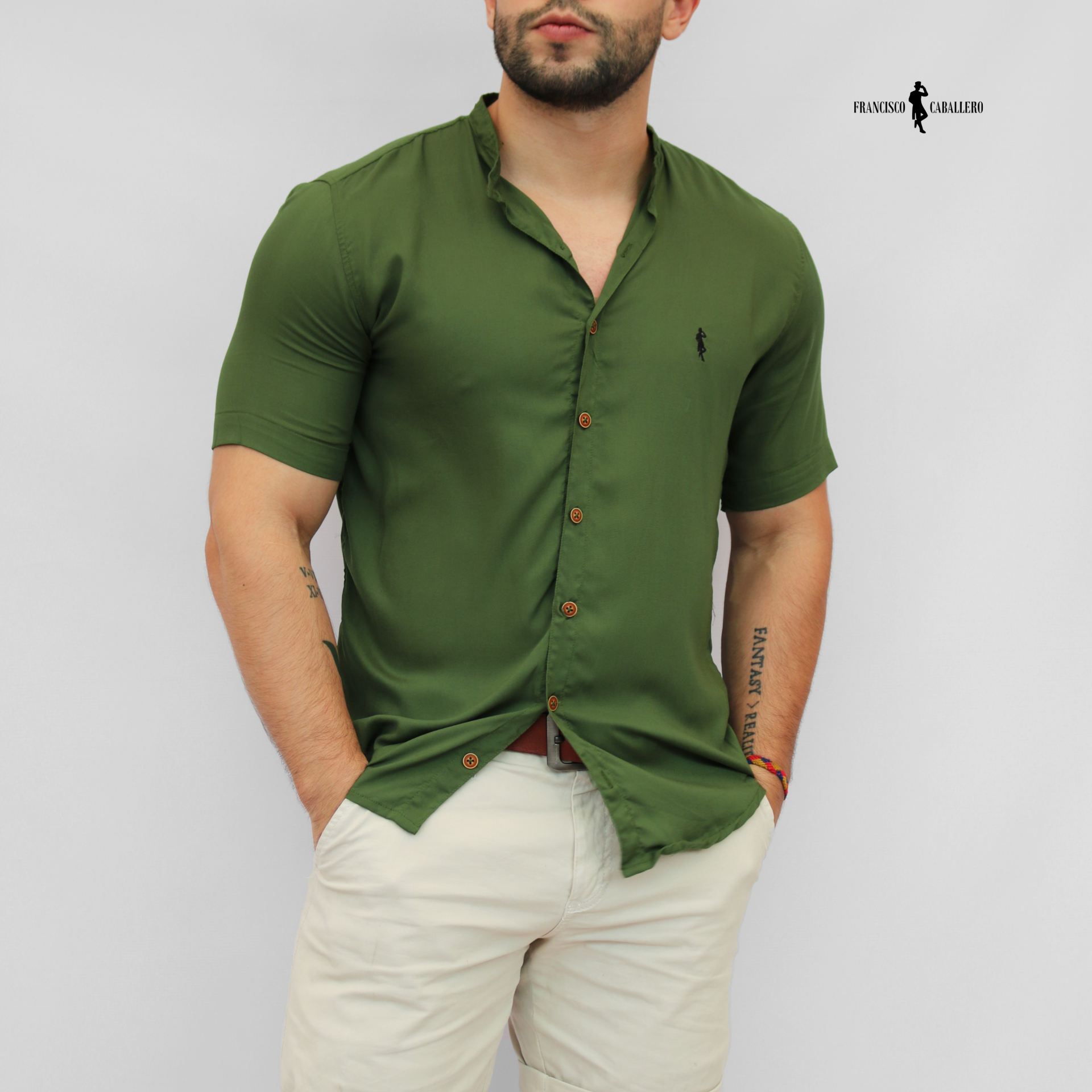 CAMISA DE VERDE MILITAR 🔥