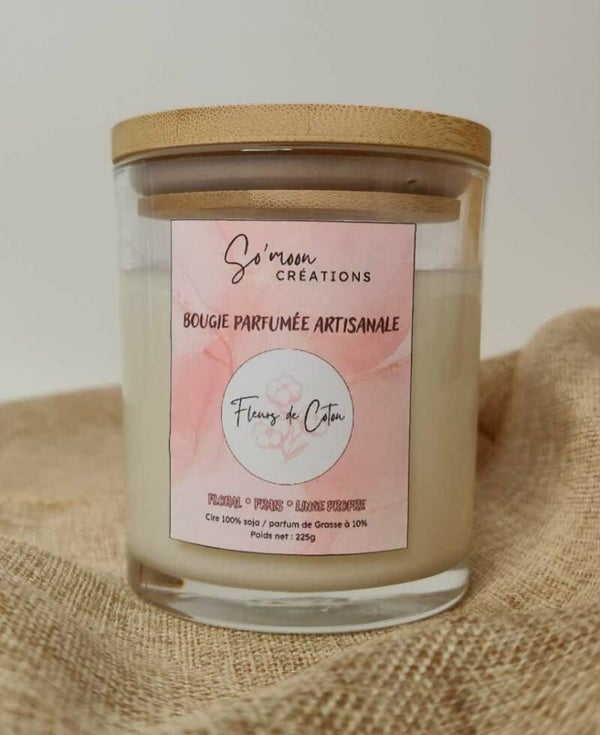BOUGIE FLEUR DE COTON