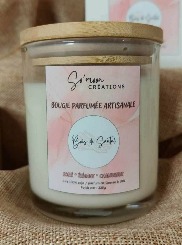 BOUGIE BOIS DE SANTAL