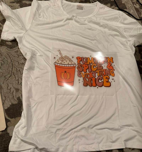 “Pumpkin Spice & Everything Nice” Shirt